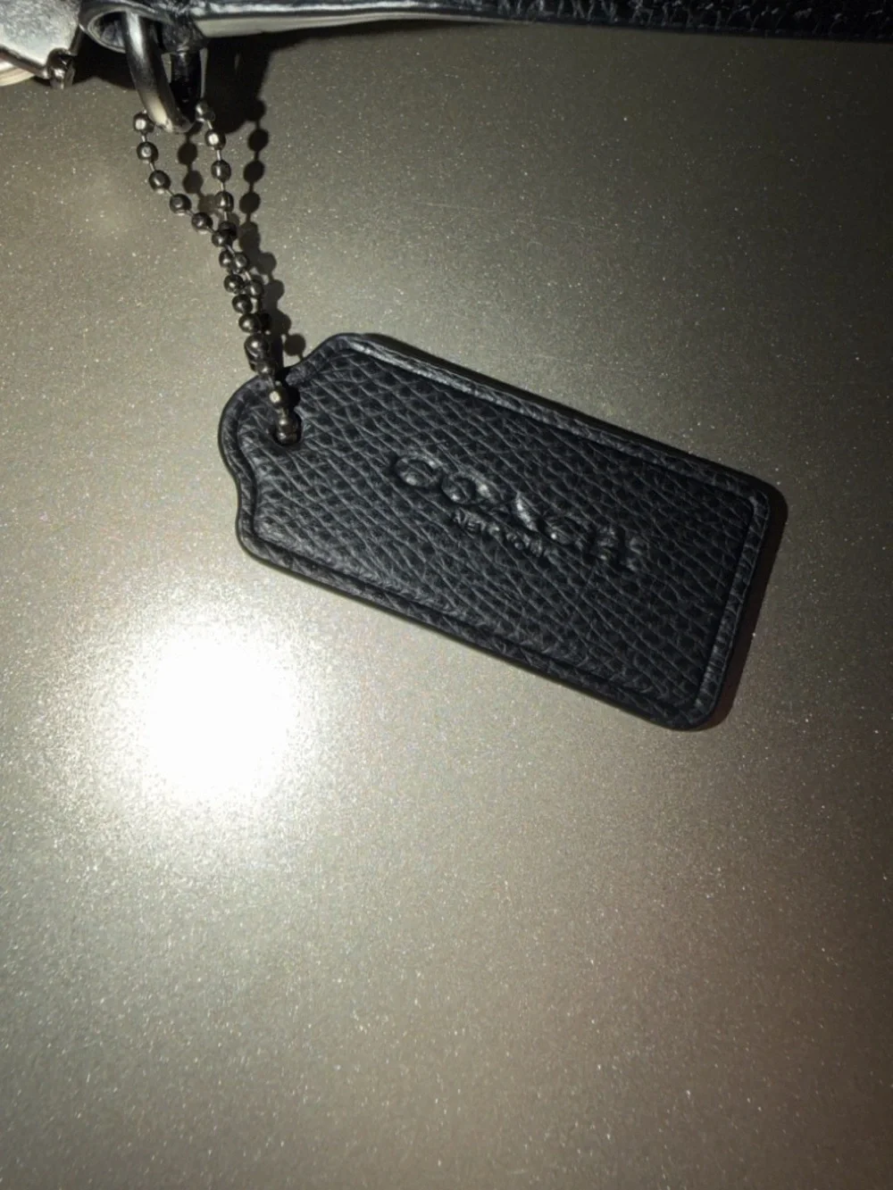 🌸 COACH Floral Leather Crossbody Bag Black Romantic FLORAL Print - Picture 6 of 9